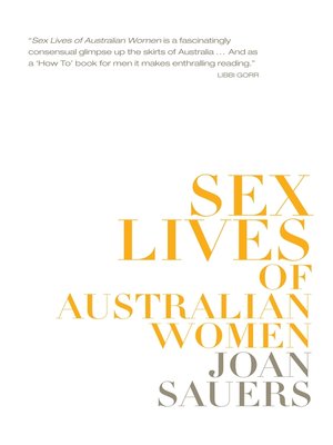 cover image of Sex Lives of Australian Women